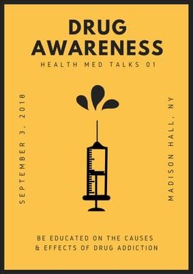 Customize 22+ Drug Awareness Posters Templates Online - Canva