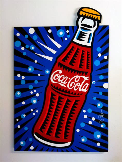 Coca-Cola 2015 by Burton Morris - Denis Bloch Fine Art