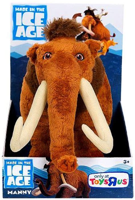 Ice Age Continental Drift Manny Plush Just Play - ToyWiz