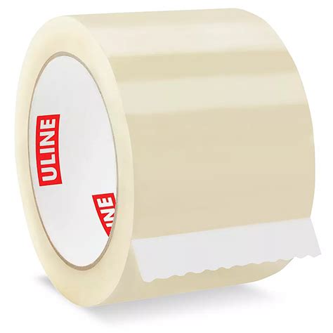 Uline Economy Tape - 3 Mil, 3" x 55 yds, Clear S-5740 - Uline