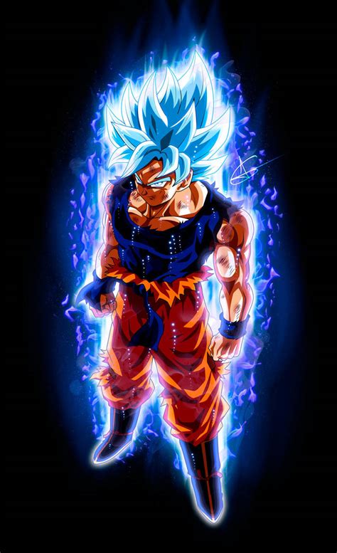 Goku Ultra Instinct SSJ Blue by ArlesonLui on DeviantArt