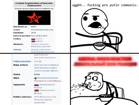 "b-B-b-B-B-buT anARcHo-comMUNiSt RUssiaNS suPPOrT PuTIN!1!11" : r/GenUsa