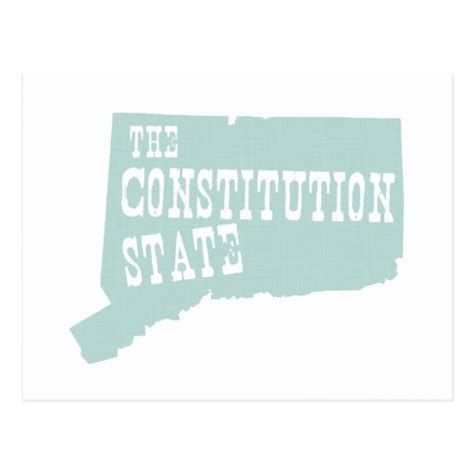 Connecticut State Motto Slogan Postcard | Zazzle