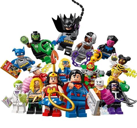 LEGO DC Collectibles Collectible Minifigures officially unveiled