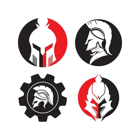 Knight helmet vector illustration for an icon, symbol or logo. knight ...