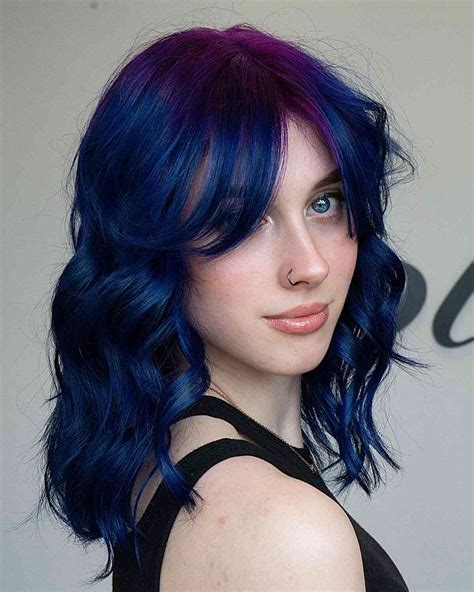 30+ Blue And Purple Hair - JaanaJayceon