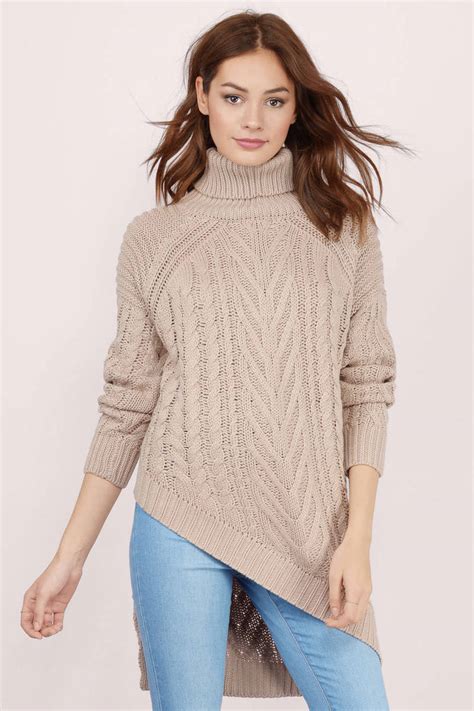 Driftwood Cable Knit Sweater - $19 | Tobi US