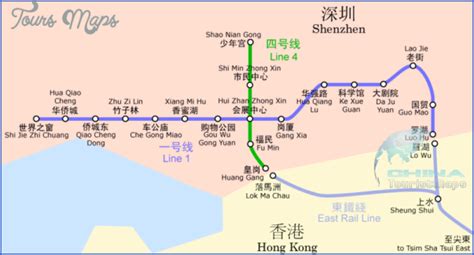 SHENZHEN SUBWAY MAP ENGLISH - ToursMaps.com