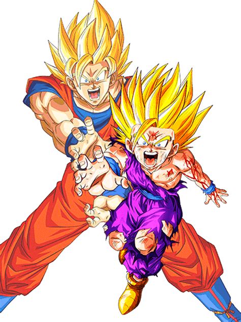 Kamehameha Father and son by AlexelZ on DeviantArt