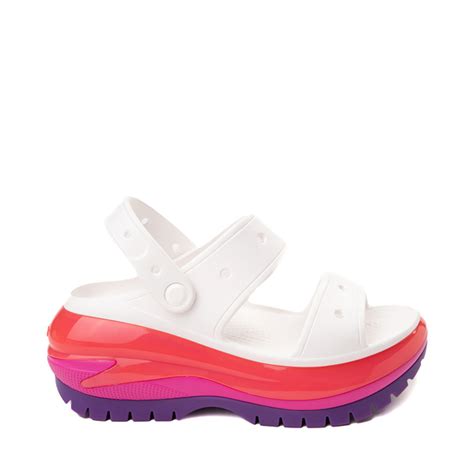 Crocs Mega Crush Sandal - White / Multicolor | Journeys