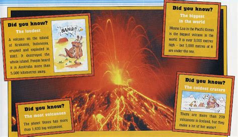 Volcano facts for kids - Ency123