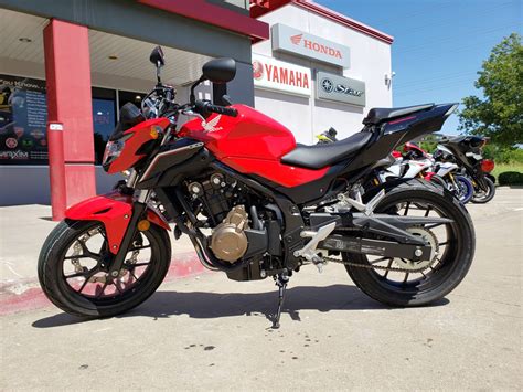 New 2017 Honda CB500F Motorcycles in Allen, TX