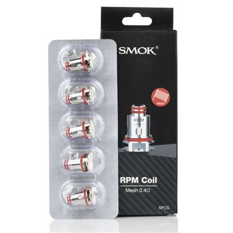 SMOK RPM Replacement Coils - 0.4Ω Mesh (Canada) >> VapeVine.ca