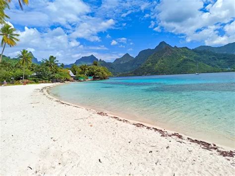 Backpack and Snorkel Travel Guide for the Best Beaches in Moorea - Moorea Best Beaches Purple ...