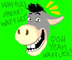 Donkey Shrek Meme Waffles