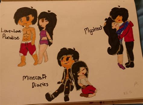 Aphmau and Aaron by Unicorn327 on DeviantArt