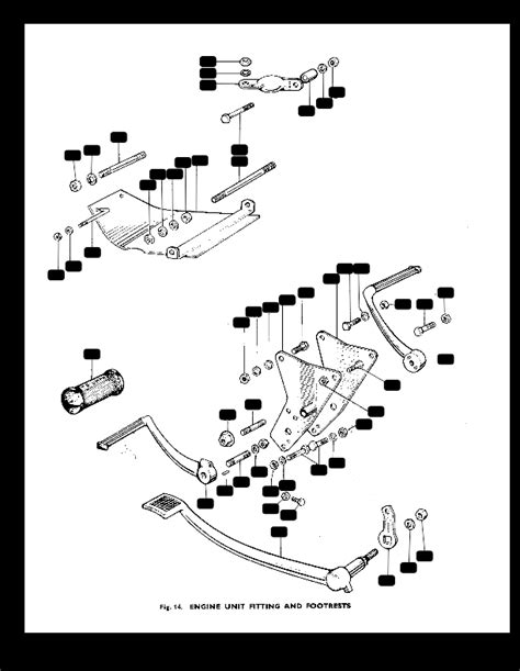 1970 Triumph 650 Engine Brackets & Footrest | JRC Engineering, Inc.