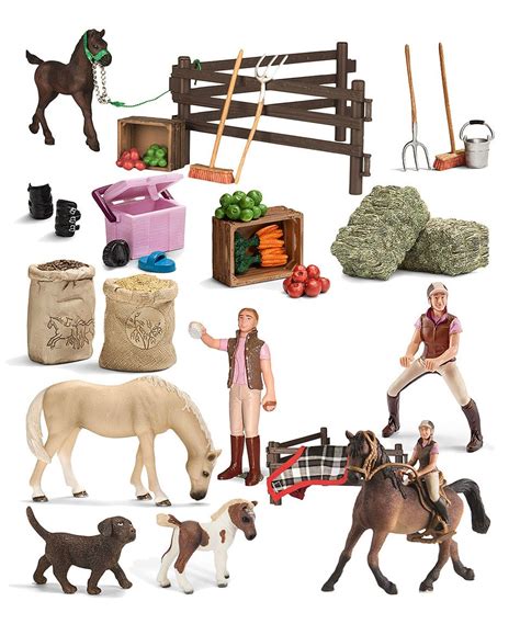 Schleich Horse Starter Set | Animal figurine toys, Diy horse barn, Toy horse