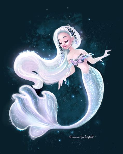 Icy mermaid art print Mermaid Artwork, Mermaid Drawings, Mermaid Prints, Mermaid Paintings ...