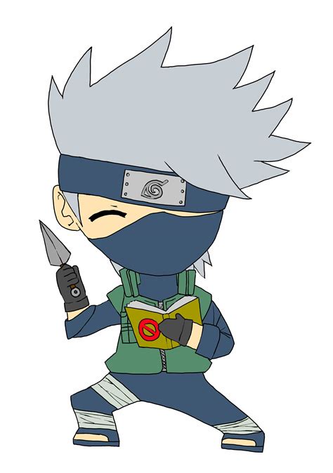 Chibi: Kakashi Hatake by animereviewguy on DeviantArt