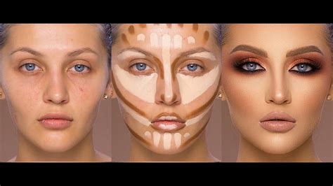 Fall Inspired Makeup 2018 Contour and Highlight by Samer Khouzami - YouTube