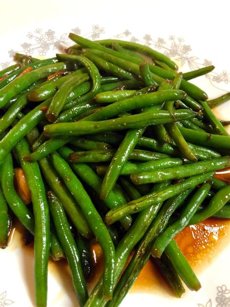 Chinese Green Beans Stir Fry • Oh Snap! Let's Eat!