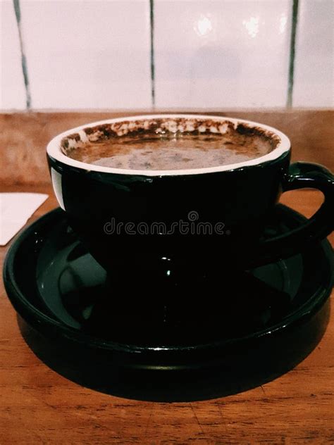 A cup of tubruk coffee stock image. Image of indonesia - 96106035