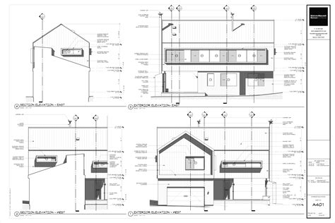 East Elevation Drawing Of A Flat