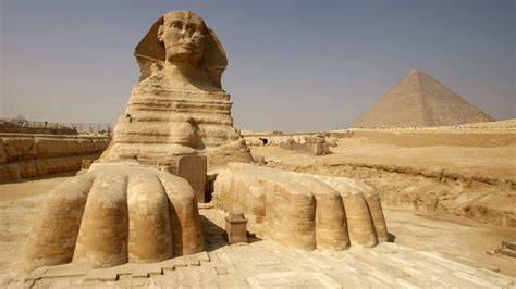 Great Sphinx of Giza may have been shaped by the wind