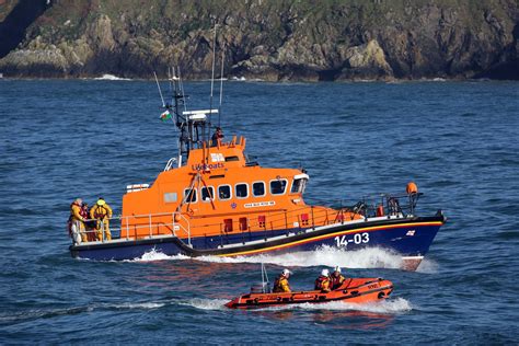 RNLI Lifeboats called to half-submerged camper-van | RNLI