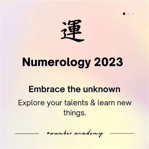 2023 numerology and the spiritual meaning - Number.academy