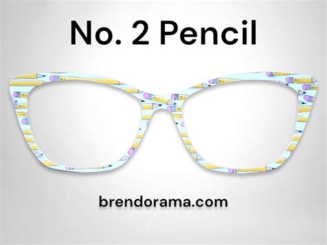 Number 2 Pencil Fun Little Handdrawn Pencils - Etsy