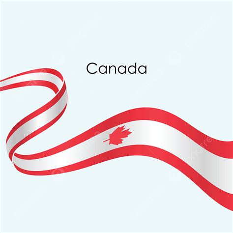 Canadá Bandera Vector Cinta Aislado Sobre Fondo Blanco PNG ,dibujos Ribbon, Canadá, Bandera PNG ...