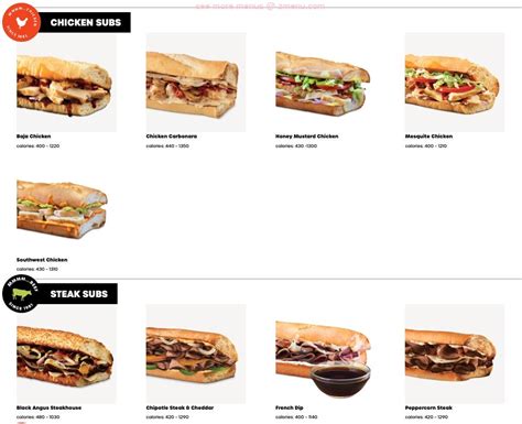 Online Menu of Quiznos Sub Restaurant, Toronto, Ontario, M5K 1B1 - Zmenu