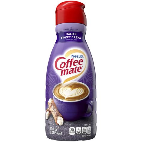 Nestle Coffee mate Italian Sweet Creme Liquid Coffee Creamer 32 fl oz. - Walmart.com - Walmart.com