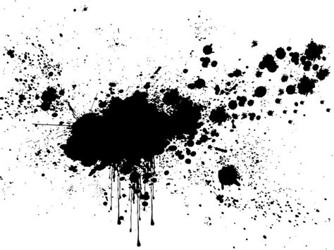 paint splash black and white | Paint splash, Paint splash background ...