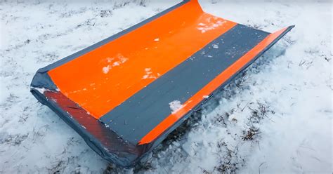 How To Make A Cardboard Sled