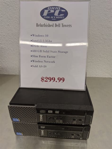 Refurbished Dell Tower - Ohio PC Solutions