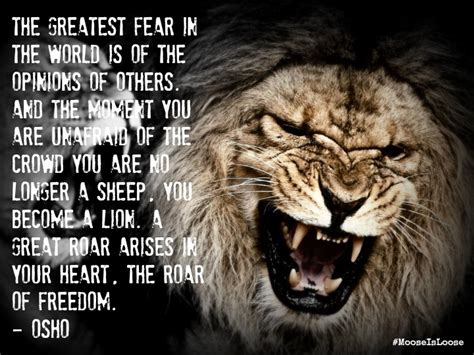 Roaring Lion Encouraging Quotes. QuotesGram