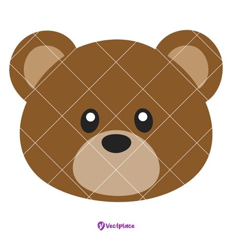 Cute Baby Bear Face Svg, Cut File, Cricut, Png, Vector | ubicaciondepersonas.cdmx.gob.mx