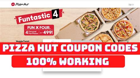 Pizza Hut Discounts And Coupons - Korek Api