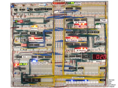 Ben Eater 8 Bit Computer Schematics