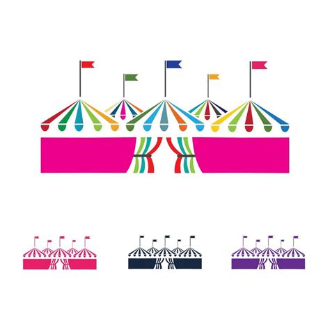 circus logo vector 5894440 Vector Art at Vecteezy