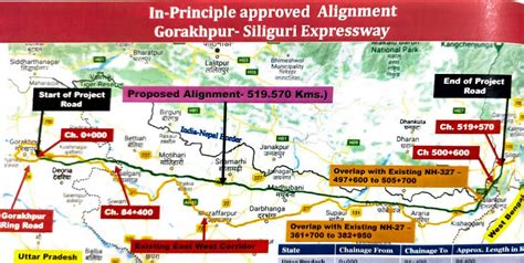 Gorakhpur-Siliguri Expressway: Route Map & Status Update [2024]