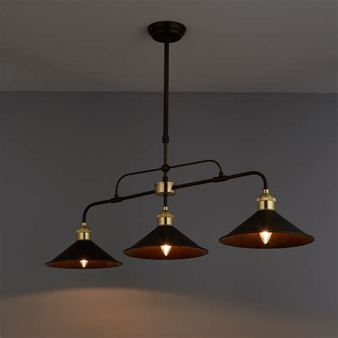 Alfie Bronze Effect 3 Lamp Pendant Ceiling Light | Departments | TradePoint