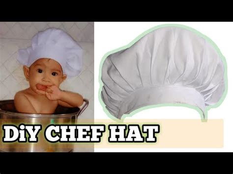 DiY CHEF HAT - YouTube