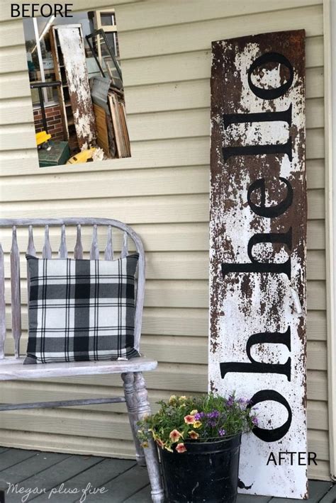 Wood Halloween welcome sign, welcome porch sign, porch signs, fall decor, Halloween decor, porch ...