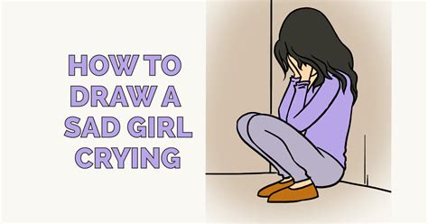 How to Draw an Easy Sad Girl - Ortega Prike1986