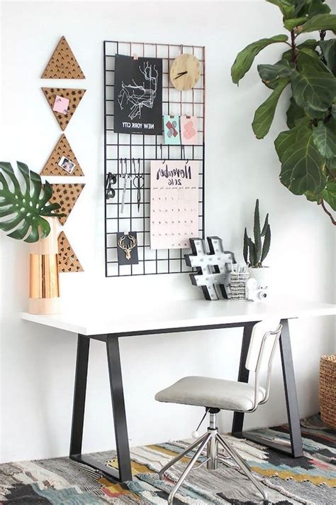 20+ Awesome Home Office Wall Art Ideas - SWEETYHOMEE