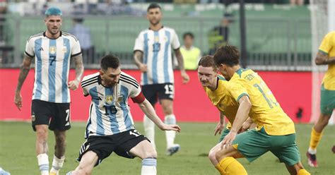 Messi nets his fastest Argentina goal in win over Australia in Beijing ...